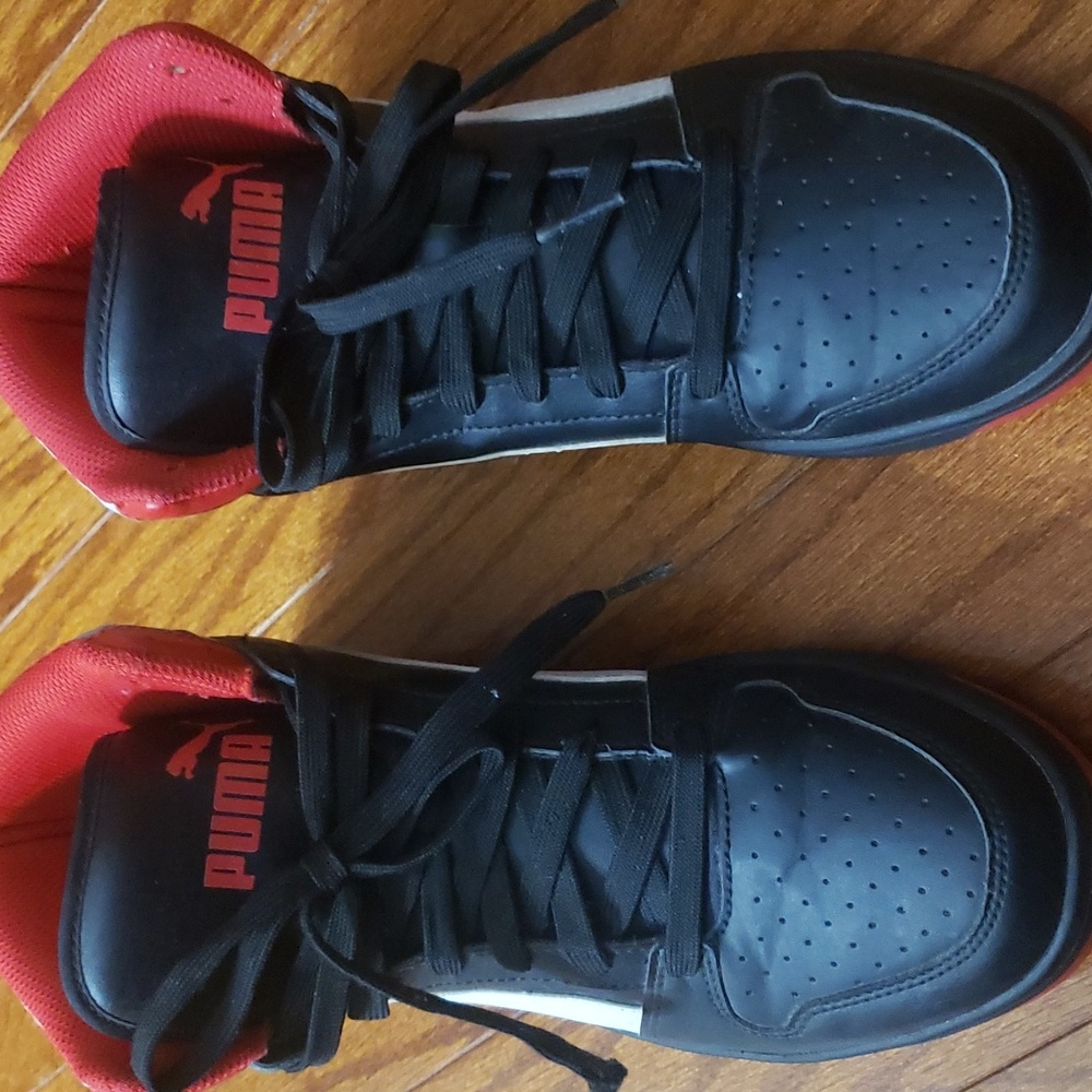 Puma Rebound Lay Up Blk/White/Red